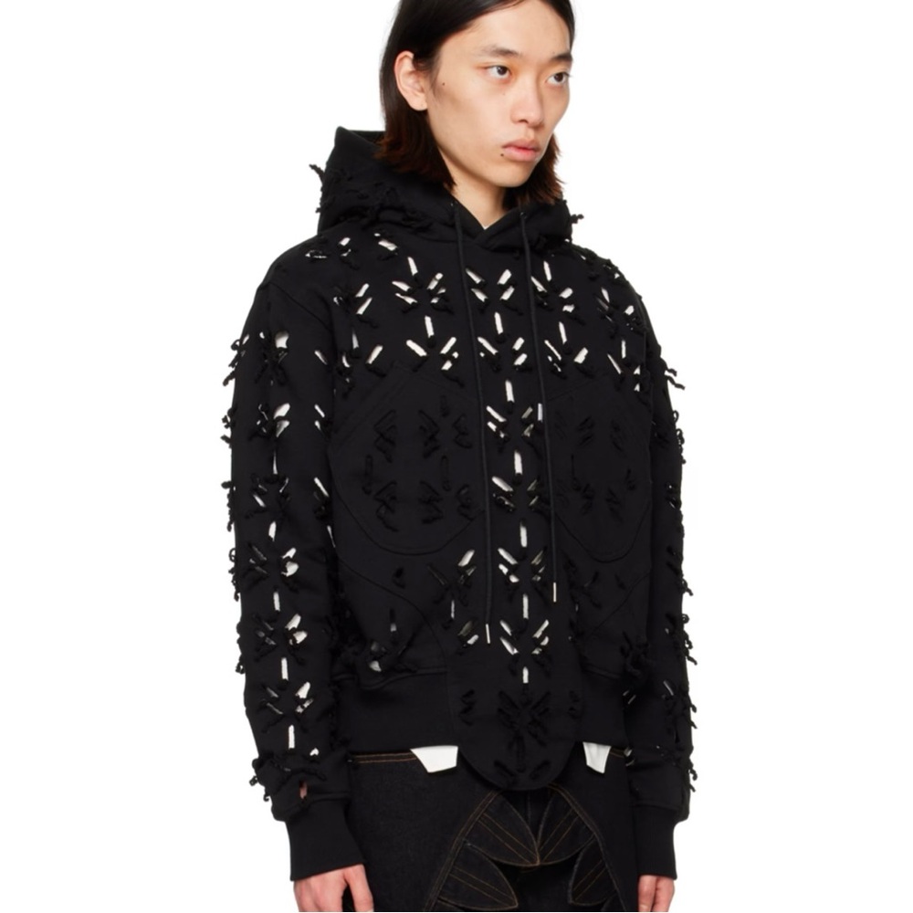 Juntae Kim slashed hoodie NWT